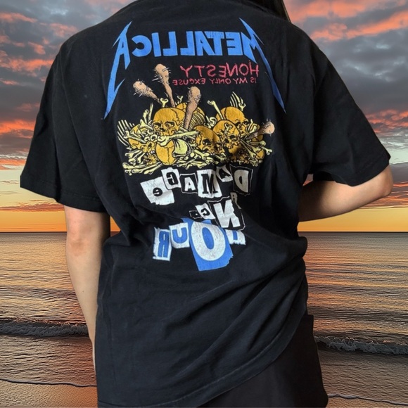 Vintage 00’s Metallica Damage Inc. Pushhead T-Shirt - Picture 2 of 11